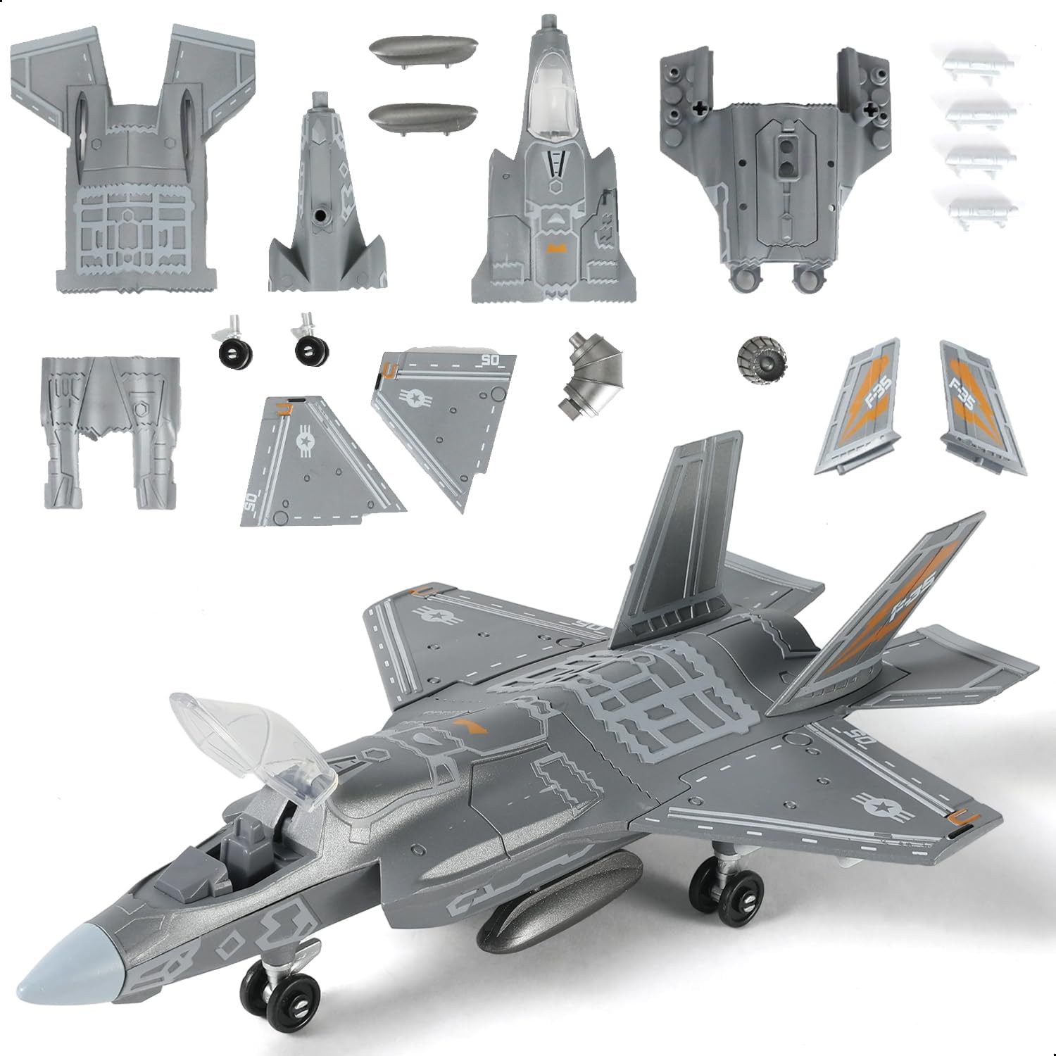 Model Kit History - 1:72 Scale F-35 Fighter Jet Quick