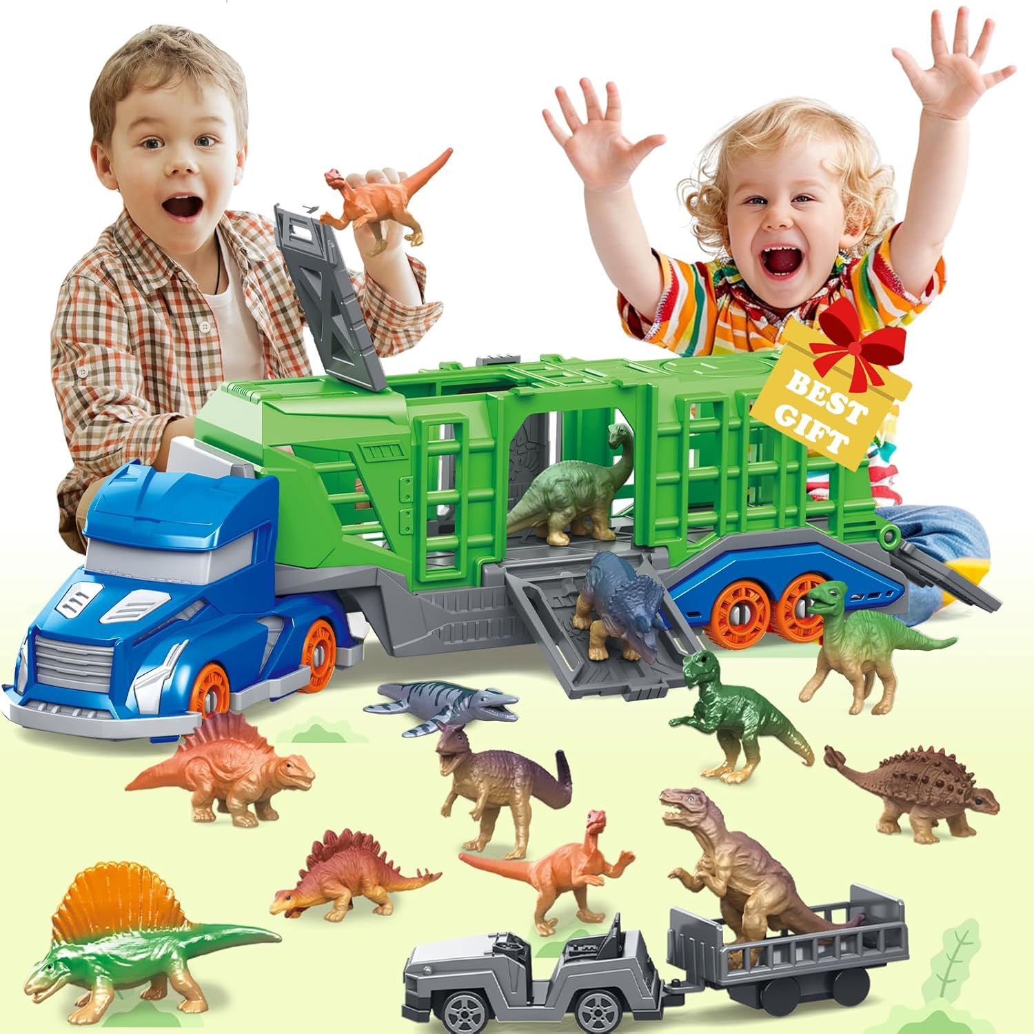 Dinosaur Animal Transport Vehi - огляд і ціна Model Kit Dinosaur