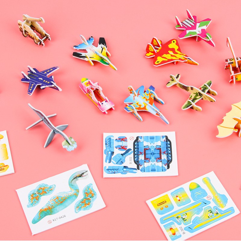 10pcs Creative Cute Paper Plan - огляд і ціна Model Kit Dinosaur