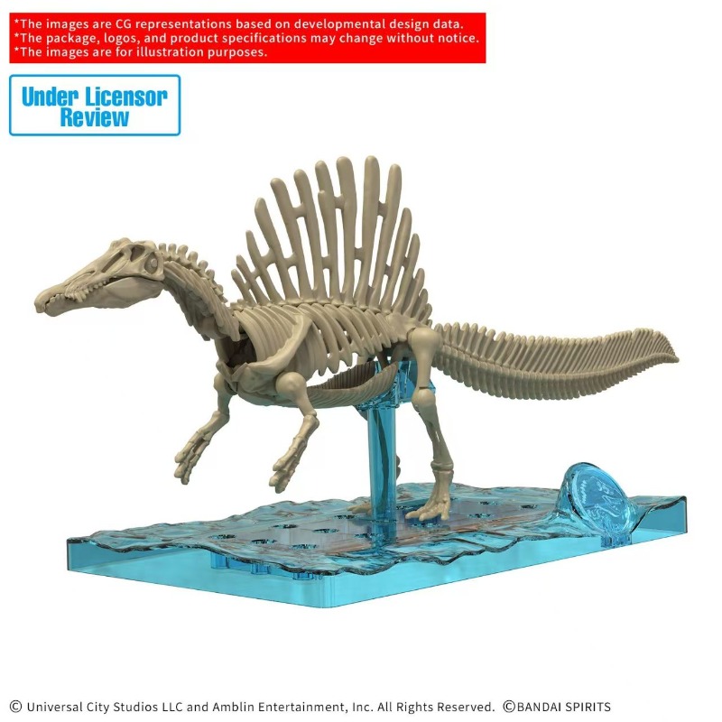 In Stock Bandai Original Plann - огляд і ціна Model Kit Jurassic Park