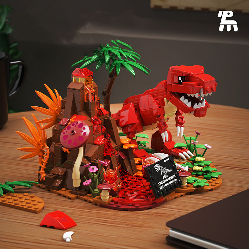 Jurassic Dinosaur World Buildi - огляд і ціна Model Kit Dinosaur