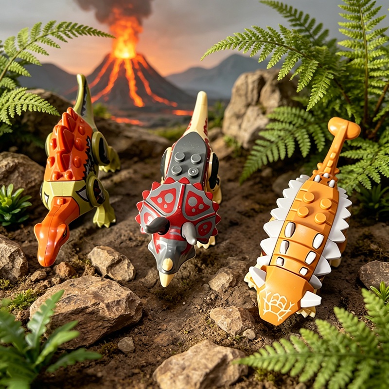 Mini Jurassic Dinosaurs World  - огляд і ціна Model Kit Jurassic Park