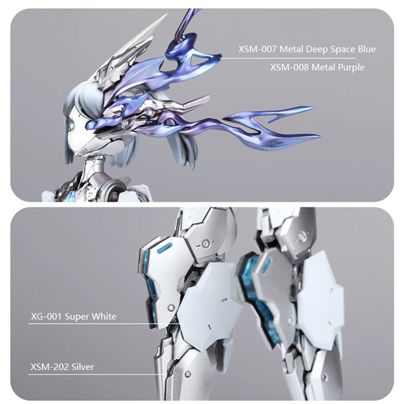 New DSPIAE XSM Metallic Water  - огляд і ціна Model Kit Paint Set