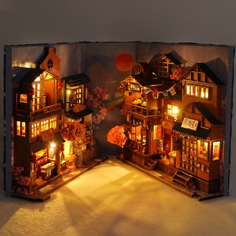 1pc,DIY Book Nook Kit,Assembly - огляд і ціна Model Kit History