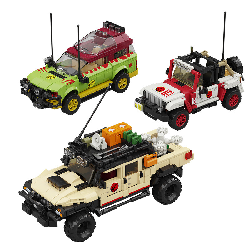 1632pcs Jurassic Dinosaur Off- - огляд і ціна Model Kit Dinosaur