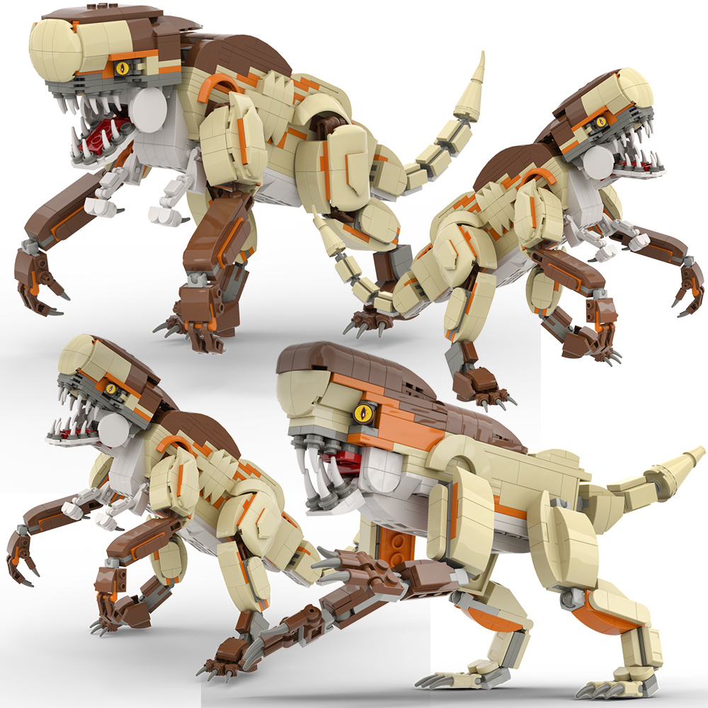 Giant Dinosaur Building Blocks - огляд і ціна Model Kit Dinosaur
