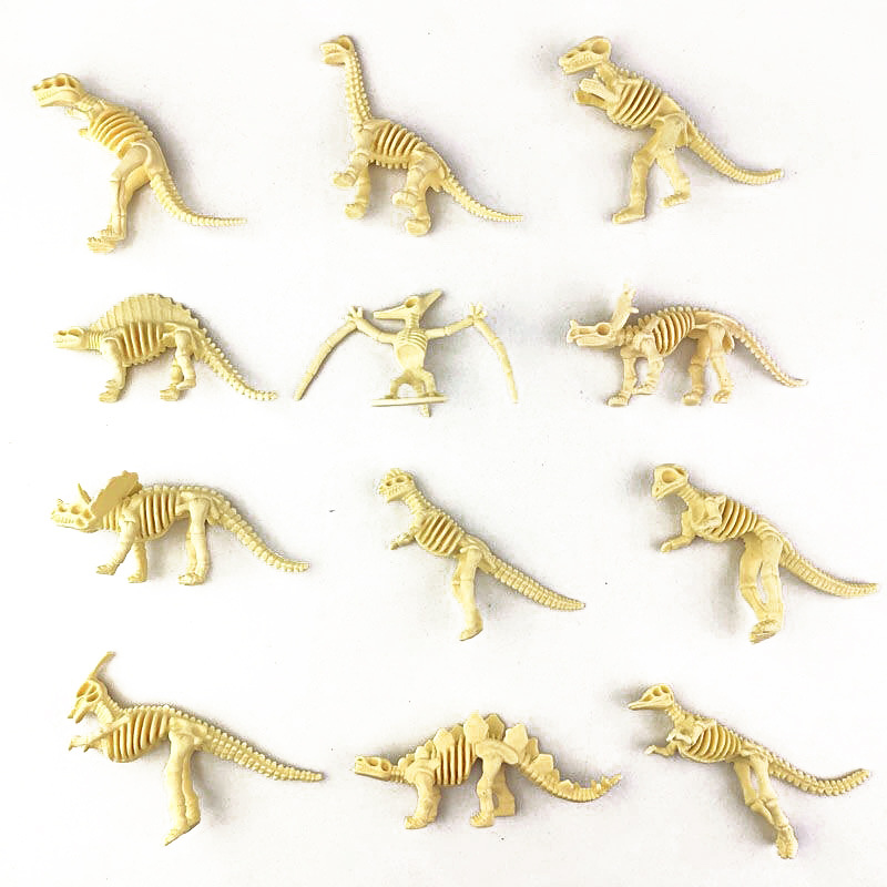 12pcs/set Jurassic Dinosaurs S - огляд і ціна Model Kit Dinosaur