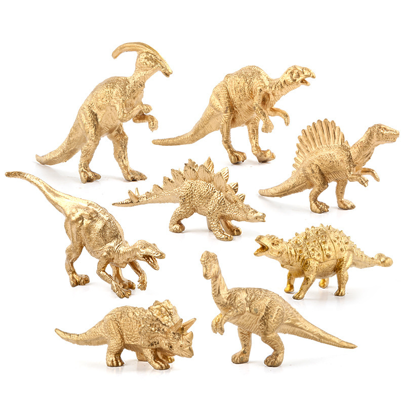 14-Piece Golden Dinosaur Model - огляд і ціна Model Kit Dinosaur