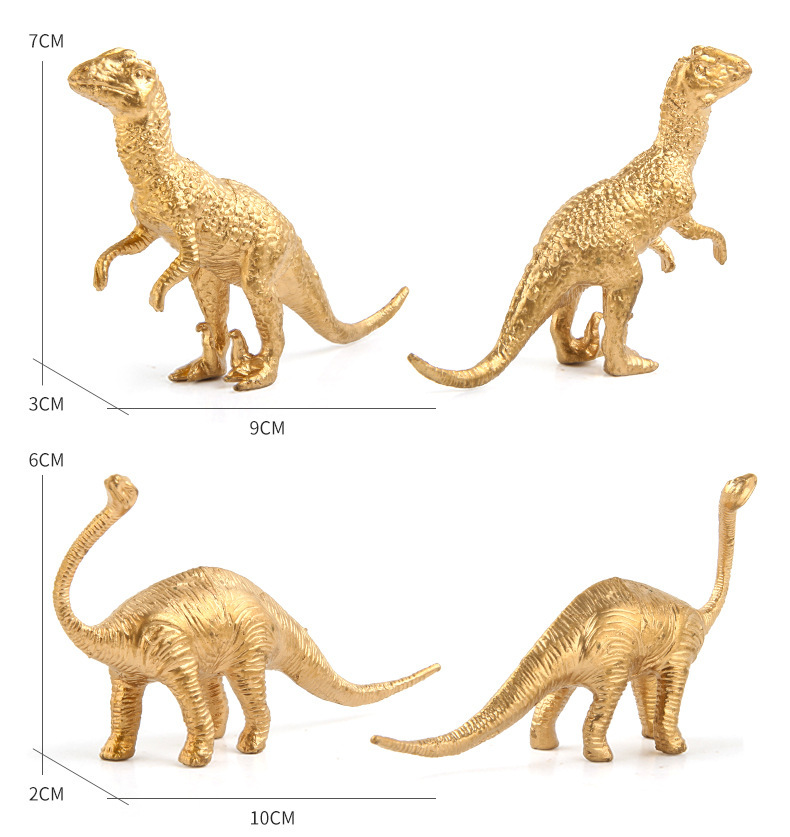 14-Piece Golden Dinosaur Model - огляд і ціна Model Kit Dinosaur