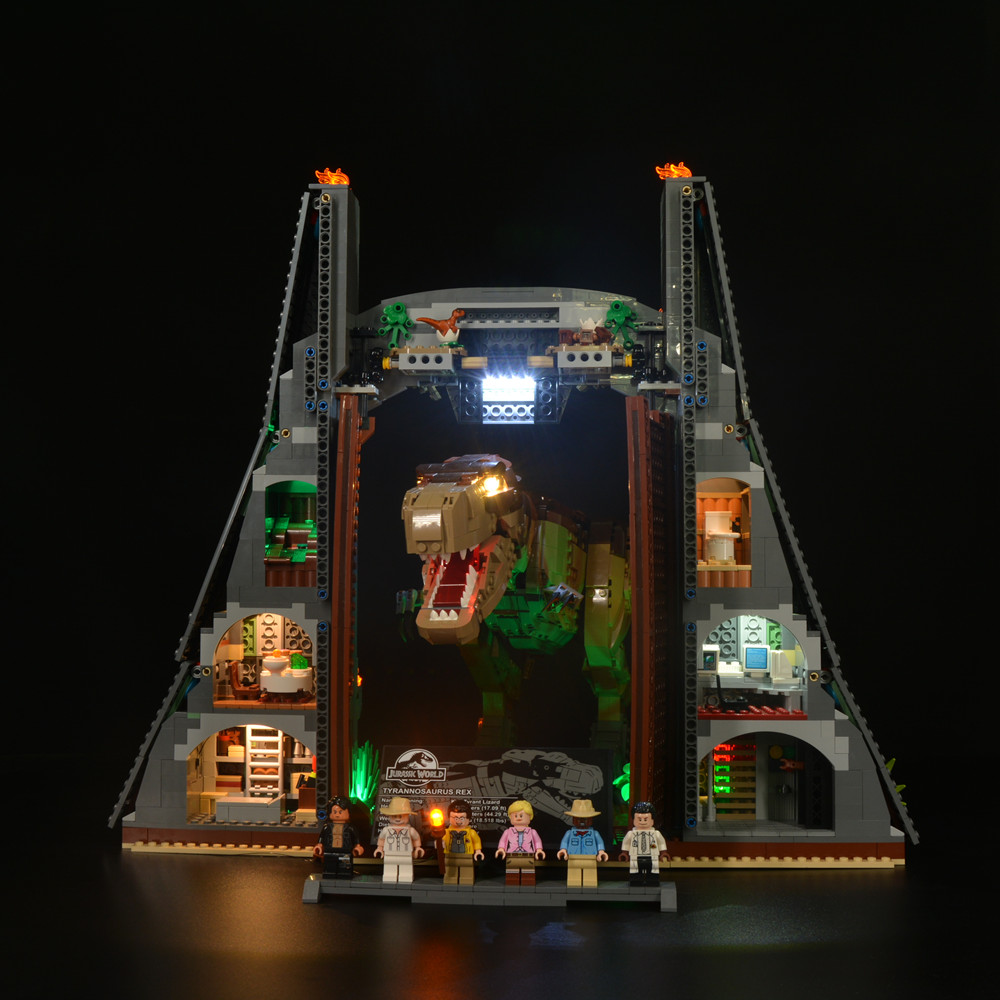 LED Light Set For Jurassic Par - огляд і ціна Model Kit Jurassic Park