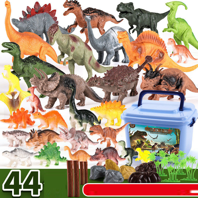 44Pcs Jurassic Dinosaurs Set S - огляд і ціна Model Kit Jurassic Park