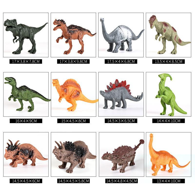 44Pcs Jurassic Dinosaurs Set S - огляд і ціна Model Kit Jurassic Park