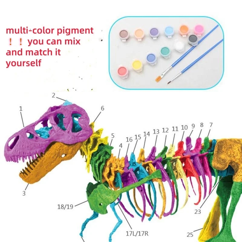 Large DIY Dinosaur Skeleton To - огляд і ціна Model Kit Jurassic Park