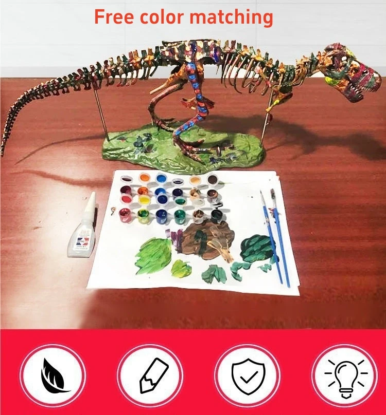 Large DIY Dinosaur Skeleton To - огляд і ціна Model Kit Jurassic Park