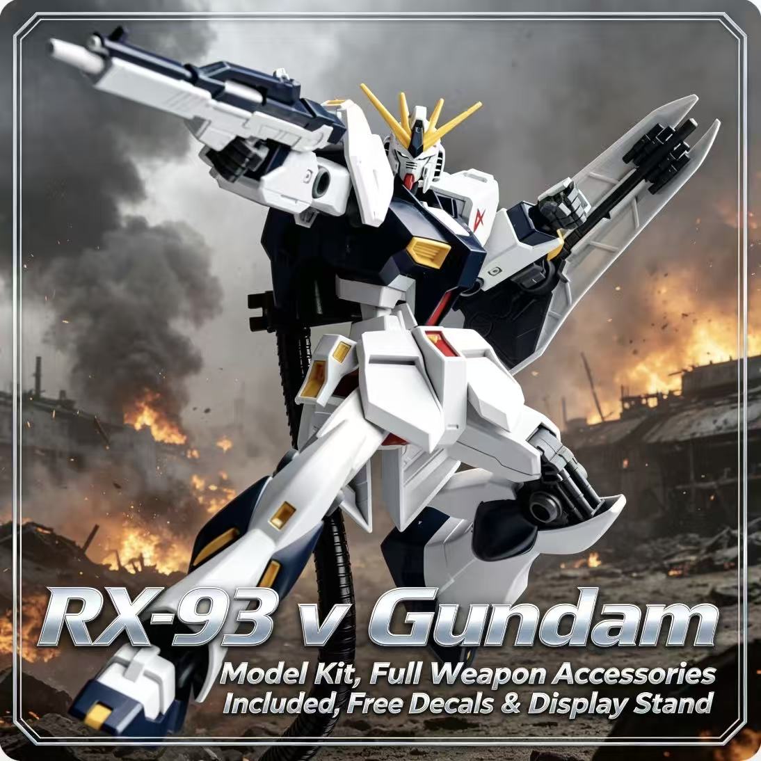 93HG 1/144 ENTRY GRADE RX-93 V - огляд і ціна Model Kit Gundam Mg