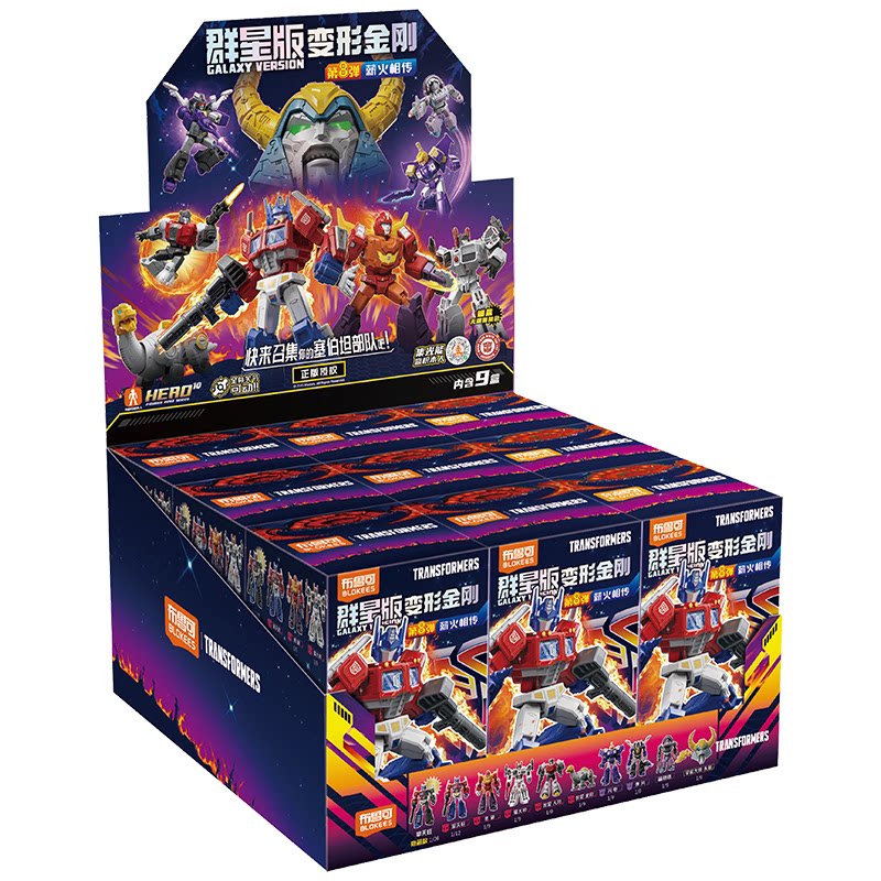 Blokees Transformers Galaxy Ve - огляд і ціна Model Kit Optimus